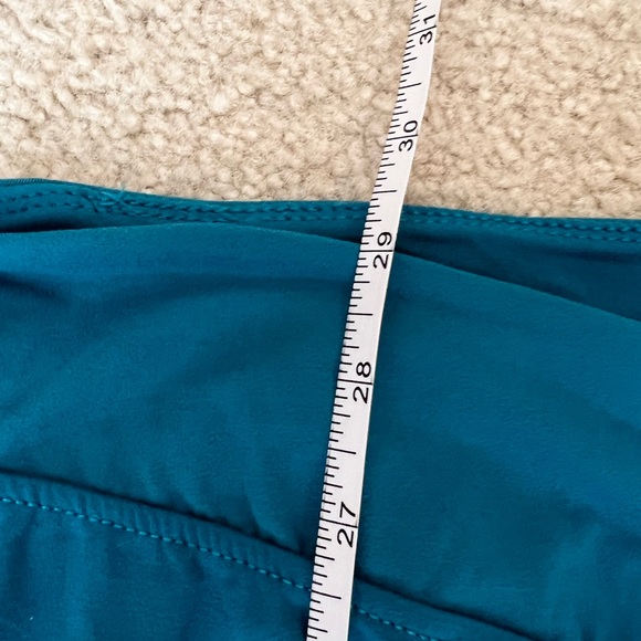 NWOT Turquoise crop yoga pants size XL - Picture 7 of 7